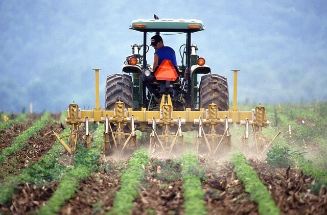Tractor soil hemp