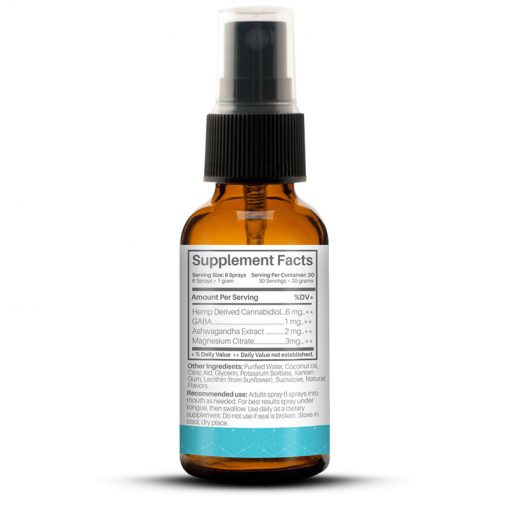 CBD Anti-Stress & Relaxation Support Oral Spray