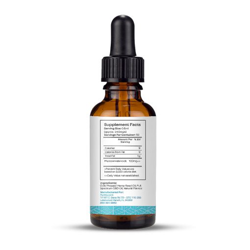 CBD Oil Drops 5000mg - Peppermint