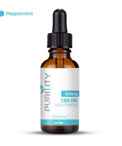 CBD Oil Drops 5000mg - Peppermint