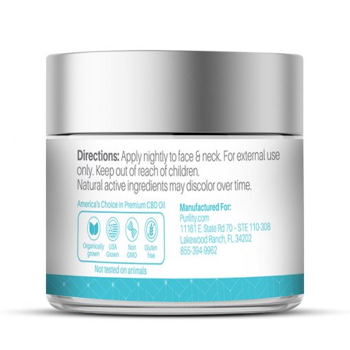 CBD Rejuvenating Night Cream Directions