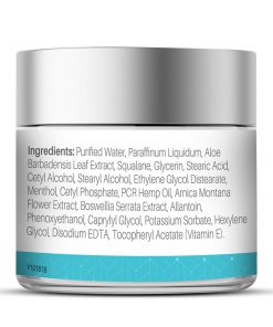 CBD Sports Rub Ingredients