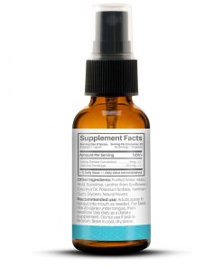CBD Weight Loss Oral Spray Supplement Facts