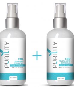 CBD Skin Care Facial Cleanser and Toner