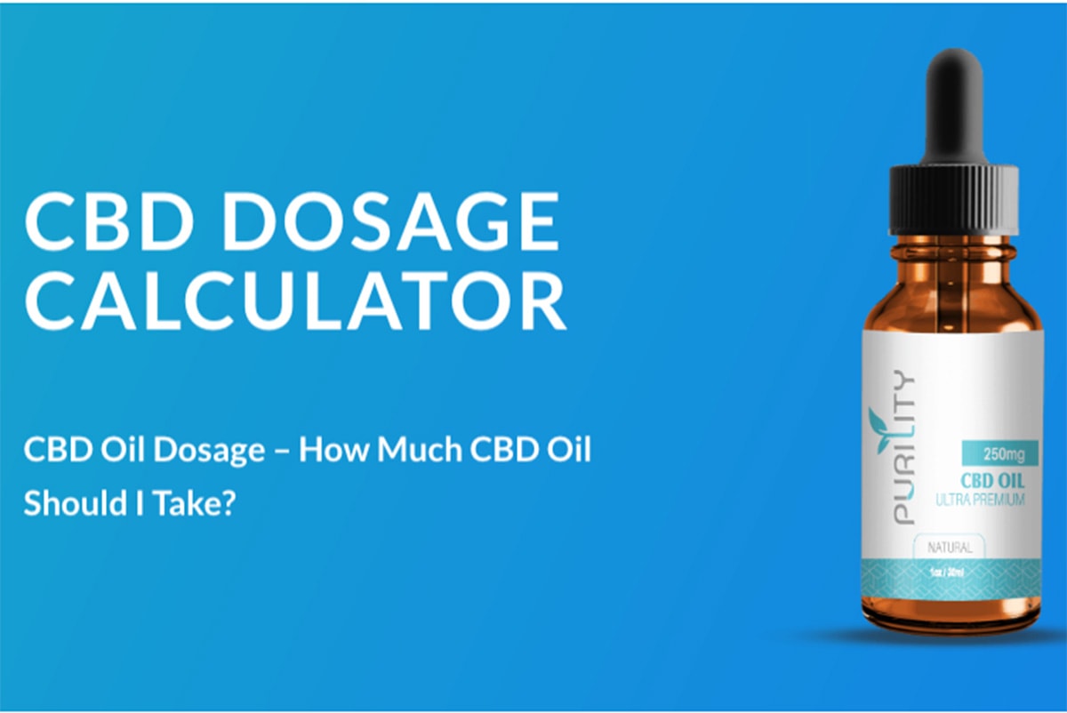 CBD dosage calculator online from Purility.com. Buy CBD capsules online USA.